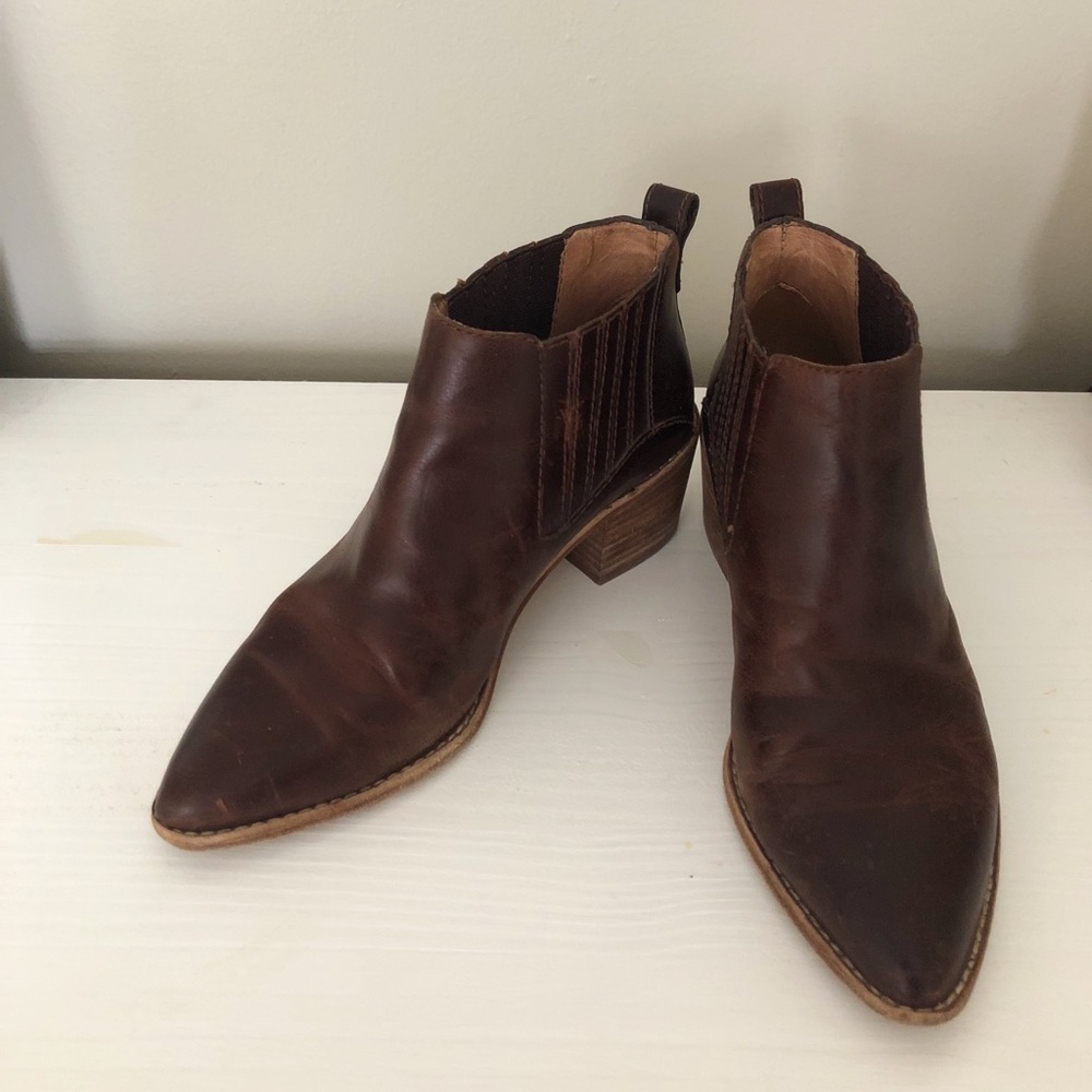 Madewell Bonham Leather Boots